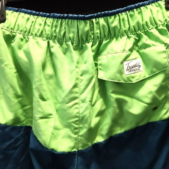 Trunks Surf And Swim Co Mens Swim Trunks Multi-Color Size Medium Pockets - Picture 11 of 12